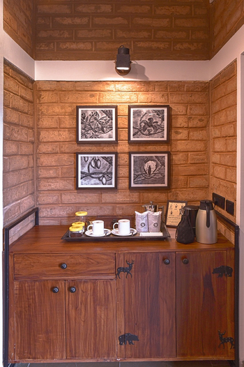 Waghoba Eco Lodge: Coffee Station