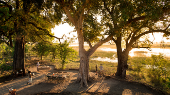 andBeyond Nxabega under Canvas: Bush Breakfast