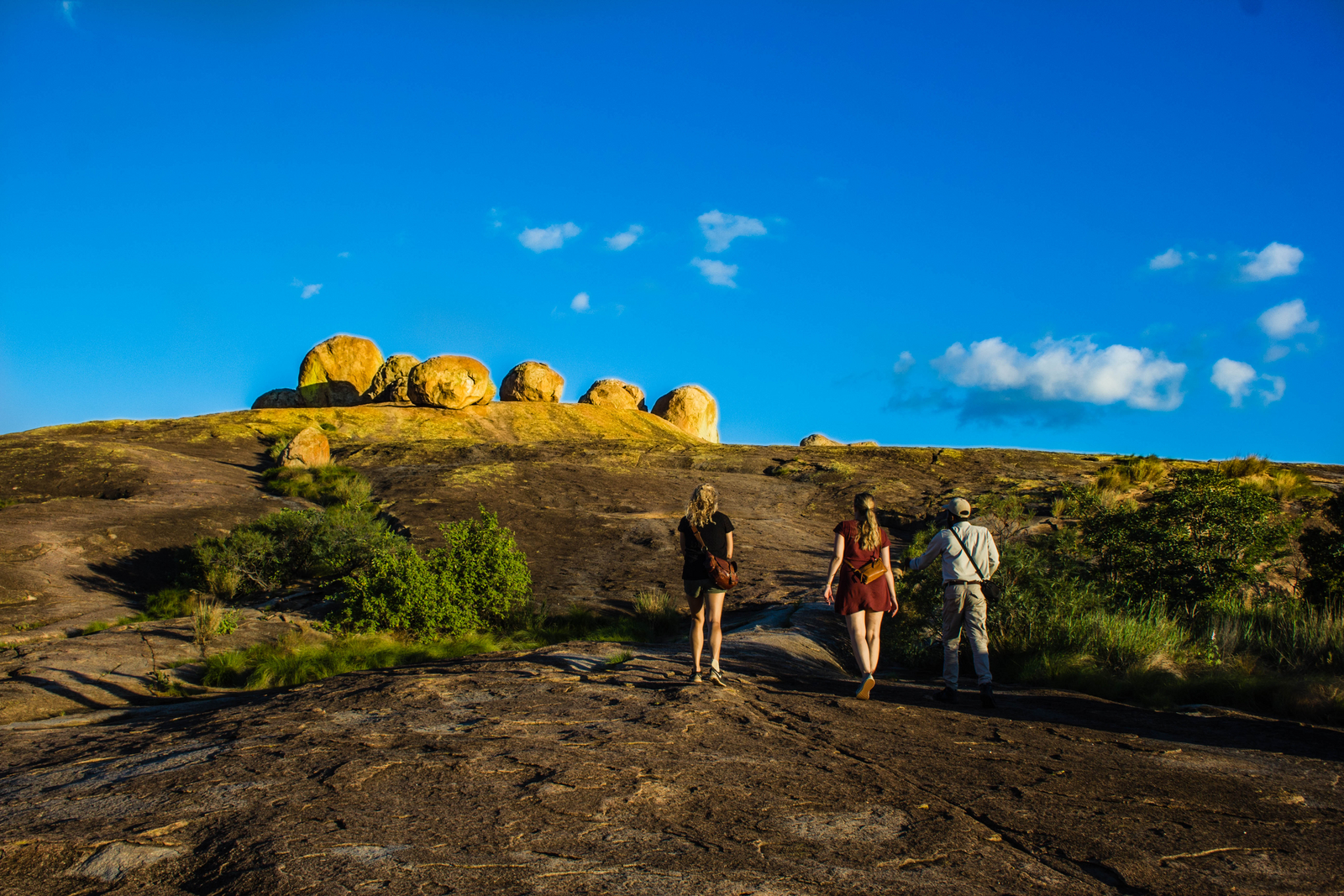 Matobo Hills Lodge Matobo Hills Lodge: Felsen beim View of the World