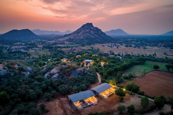 Bera Safari Lodge: Luftbild