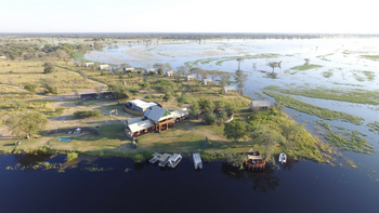 Chobe River Camp: Luftbild