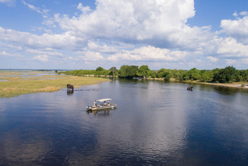 Chobe Savanna Lodge: Fluss-Safari