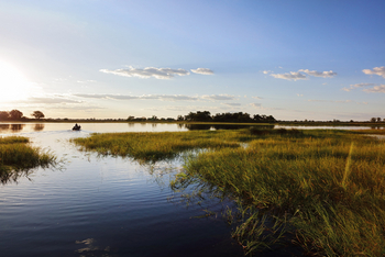 Mapula Lodge: Stille Lagune