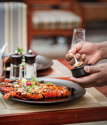 Nairobi Serena Hotel: Languste