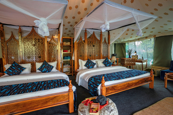 Naona Moru Camp: Moskitonetze