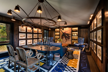 Xigera Safari Lodge Xigera Safari Lodge: Tisch in der Galerie