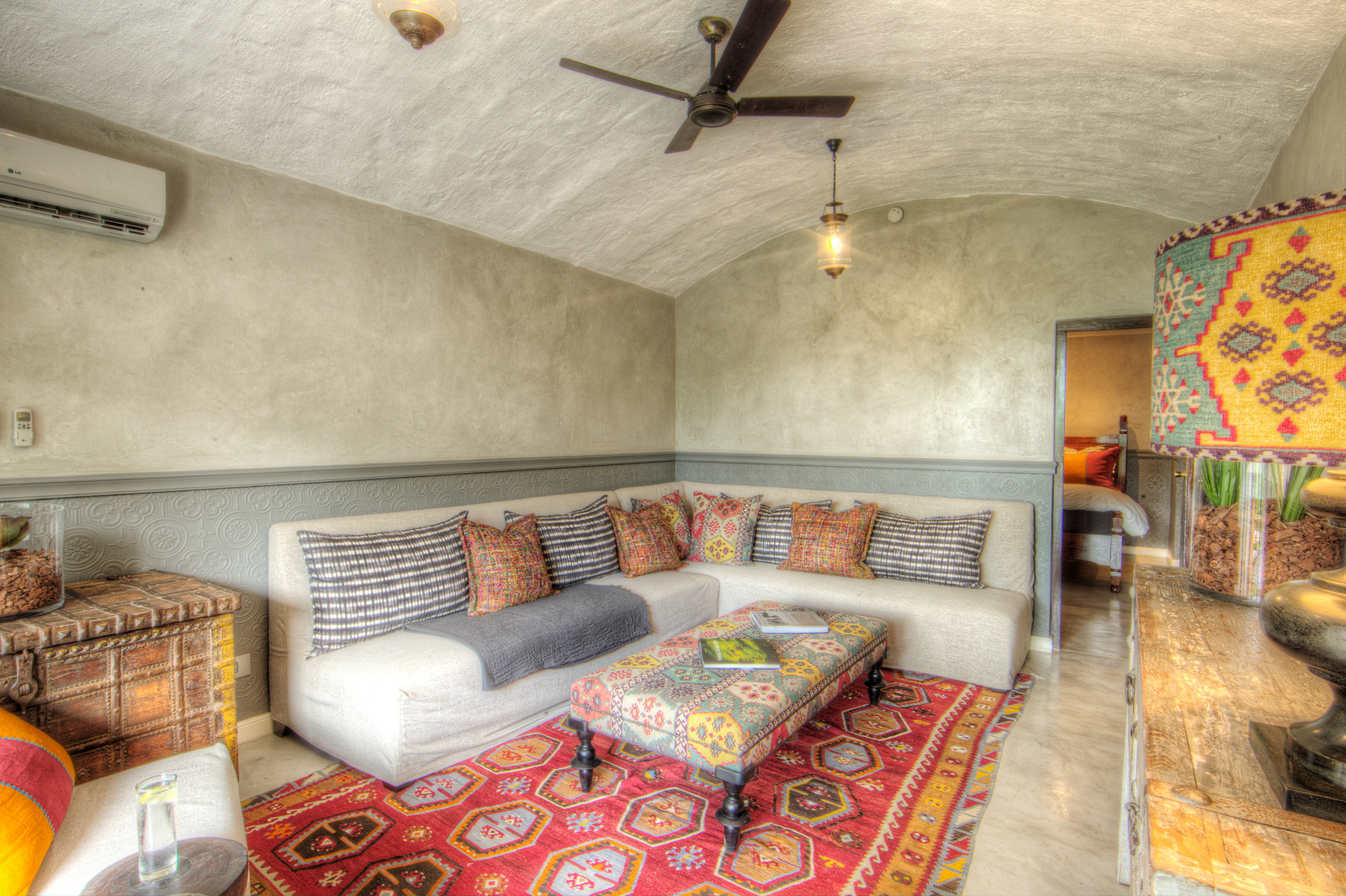 Chobe Game Lodge Chobe Game Lodge: Family Room - Sofaecke