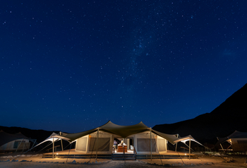 Hoanib Valley Camp Hoanib Valley Camp: Sterne über dem Hauptzelt