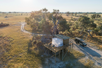 Kanana Camp: Sleep-out-Deck