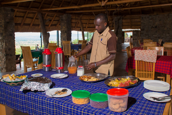 Kidepo Savannah Lodge: Frühstück