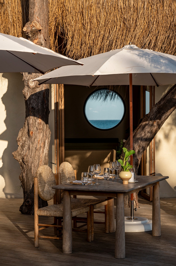 Kisawa Sanctuary: Hauptterrasse