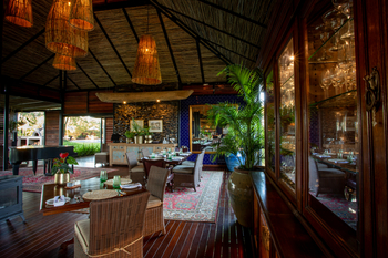 Mukwa River Lodge: Speisesaal