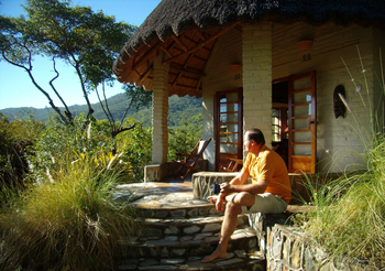 Musangano Lodge: Chalet Mutepe Zugang