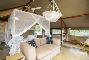 Mushara Bush Camp: Gästezelte