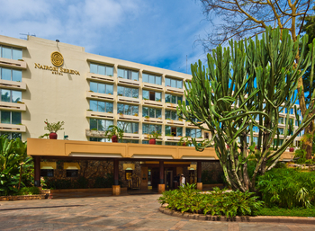 Nairobi Serena Hotel: Vorfahrt