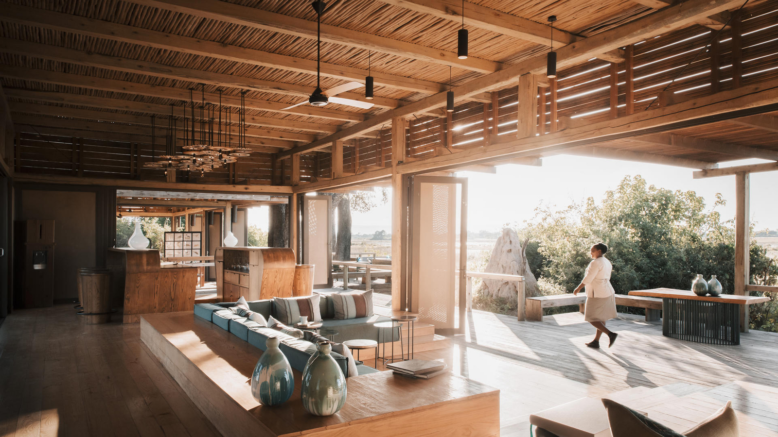 Vumbura Plains Camp Vumbura Plains Camp: Lounge