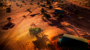 Bagatelle Kalahari Game Ranch: Luftbild