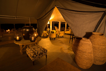 Gomoti Plains Camp: Zentrale Einrichtungen