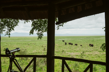 Katavi Wildlife Camp: Aussichtspunkt