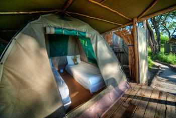 Oddballs' Camp: Einzelbetten