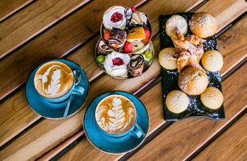 Old Drift Lodge: Kaffee und Muffins