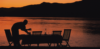 Old Mondoro Camp: Candle Light Dinner