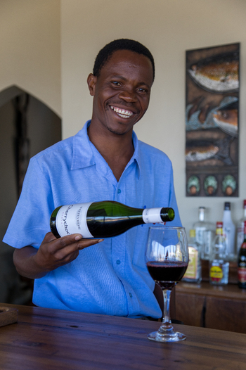 Pumulani Lodge: Kellner