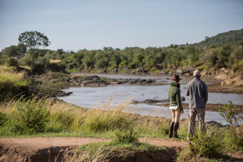 Rekero Camp: Walking Safari am Talek
