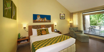 Svasara Jungle Lodge: Doppelbett