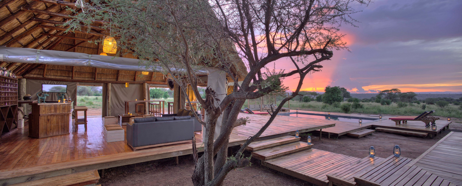 Tarangire Ndovu Tented Lodge Tarangire Ndovu Tented Lodge: Außenanlage