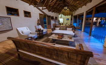 Tau Pan Camp Tau Pan Camp: Sitzgruppe