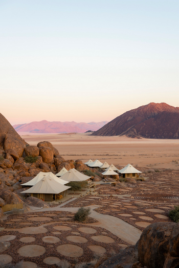 Wolwedans Boulders Camp: Morgenstimmung