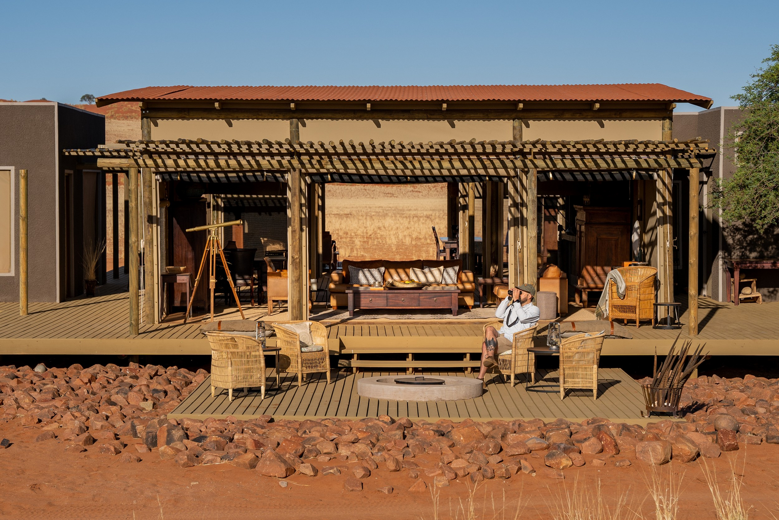 Wolwedans Plains Camp Wolwedans Plains Camp: Hauptgebäude