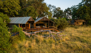 Mokolwane Camp: Hauptgebäude