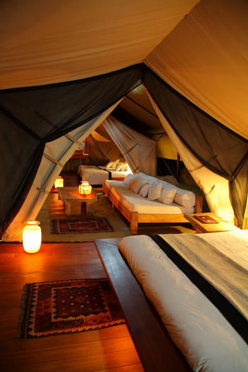 Naibor Camp: Little Naibor Bett und Lounge