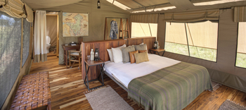 Olakira Migration Camp: Doppelbett