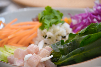 Siringit Villa: Küche