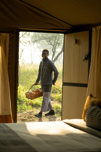 Ubuntu Migration Camp: Gästezelt - Coffee Service