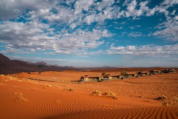 Wolwedans Desert Lodge: Chalets auf der Südseite