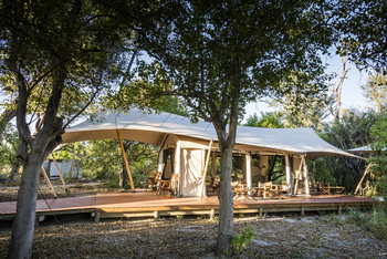 Amber River Camp: Loungezelt