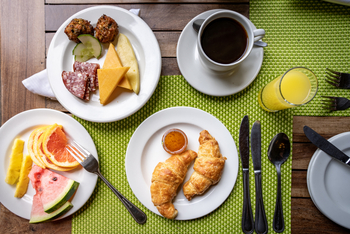 Chobe Safari Lodge: Reichhaltiges Frühstück