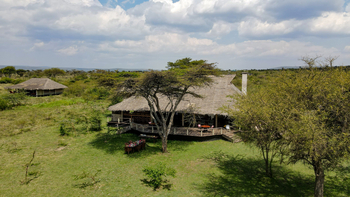 Mara Siana Camp: Luftbild