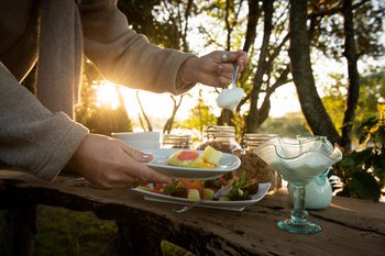 Ngare Serian Camp: Frühstück