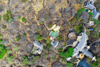 Ol Donyo Lodge: Luftbild