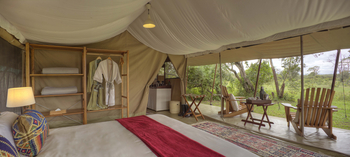 Ol Pejeta Bush Camp: Weitwinkelaufnahme
