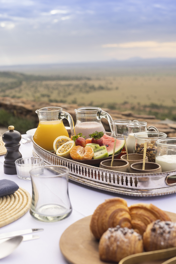 Singita Grumeti Küche: Frühstück