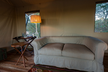 Verney's Camp: Hauptzelt