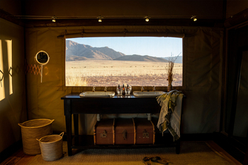 Wolwedans Plains Camp: Waschtisch