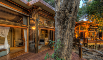 Camp Okavango: Familienunterkunft von Aussen