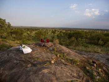 Kirawira Serena Camp: Prive Bush Dinner
